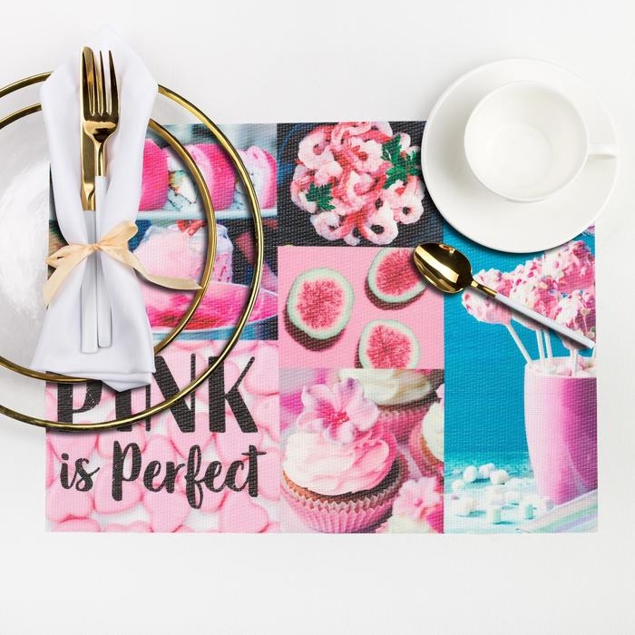 Салфетка на стол Салфетка на стол "PINK is Perfect" 29*40 см
