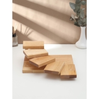 Доска для подачи с подиумами, этажерка 28&times;19.5&times;11см, берёза