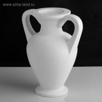 Гипсовая фигура ваза: амфора, 34 х 28,5 х 21 см Гипсовая фигура ваза: амфора, 34 х 28,5 х 21 см