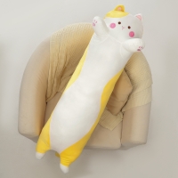 Мягкая игрушка-подушка &laquo;Кот&raquo;, 110 см, цвет жёлтый