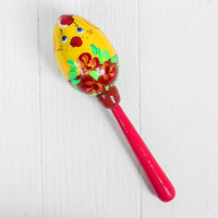 Трещотка "Маракас деревянный" МИКС, длина &mdash; 20 см