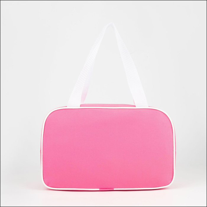 Сумка для обуви на молнии, наружный карман, TEXTURA, цвет розовый Сумка для обуви на молнии, наружный карман, TEXTURA, цвет розовый