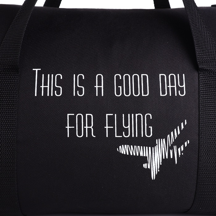 Сумка дорожная, TEXTURA, маленький размер, цвет чёрный Сумка дорожная, TEXTURA, маленький размер, цвет чёрный