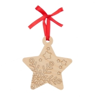 Набор для творчества &laquo;Роспись по дереву&raquo; 5 шт., с ленточкой