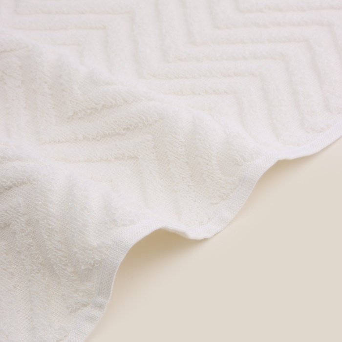 Полотенце махровое SL HOME: Geometry Полотенце махровое SL HOME: Geometry "Блан де Блан" 67х140 см, 83% хлопок, 17% лён, 500 г/м2 1024309