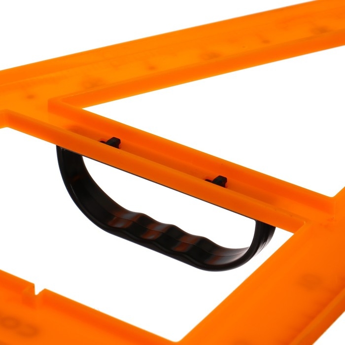 Треугольник для школьной доски, с держателем, прямоугольный, 30° Треугольник для школьной доски, с держателем, прямоугольный, 30°