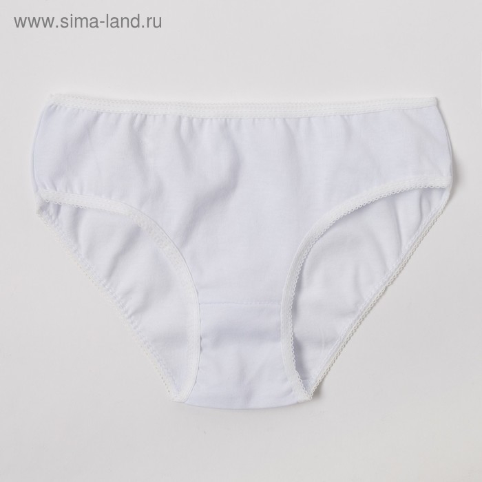 Трусы для девочки, цвет белый, рост 104-110 см (30)