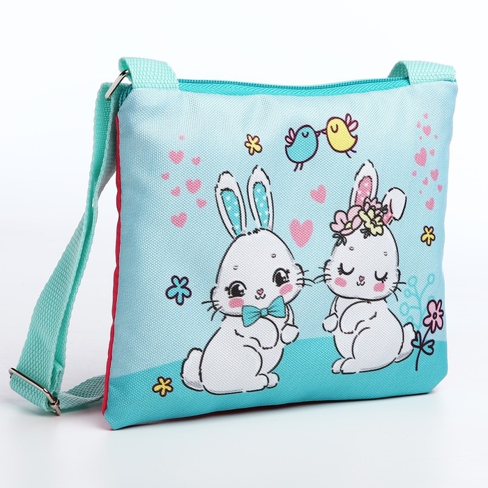 Сумка детская для девочки Сумка детская для девочки "Аниме" на молнии, цвет мятный