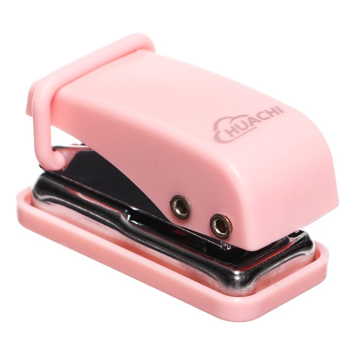 Дырокол на 1 отверстие, до 10 листов, металлический, МИКС Дырокол на 1 отверстие, до 10 листов, металлический, МИКС