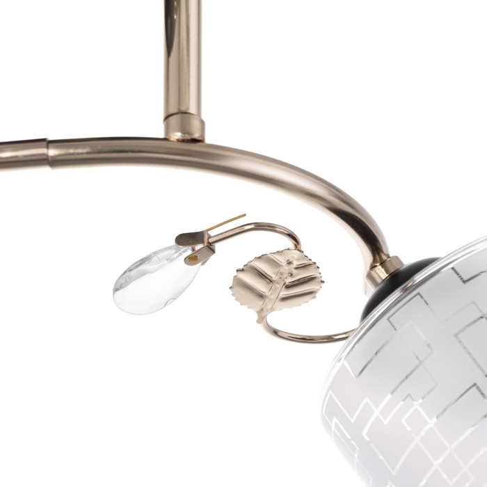 Люстра 1188/2 E27 40Вт золото-черный 48х15х24 см Люстра 1188/2 E27 40Вт золото-черный 48х15х24 см