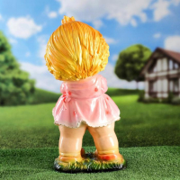 Садовая фигура "Девочка с цветами средняя" 25х23х49см Садовая фигура "Девочка с цветами средняя" 25х23х49см