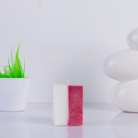 Свеча куб 5х7,5см, "Кристаллический узор", глинтвейн Свеча куб 5х7,5см, "Кристаллический узор", глинтвейн