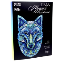 Пазл деревянный фигурный &laquo;Мудрый волк&raquo;, 126 элементов