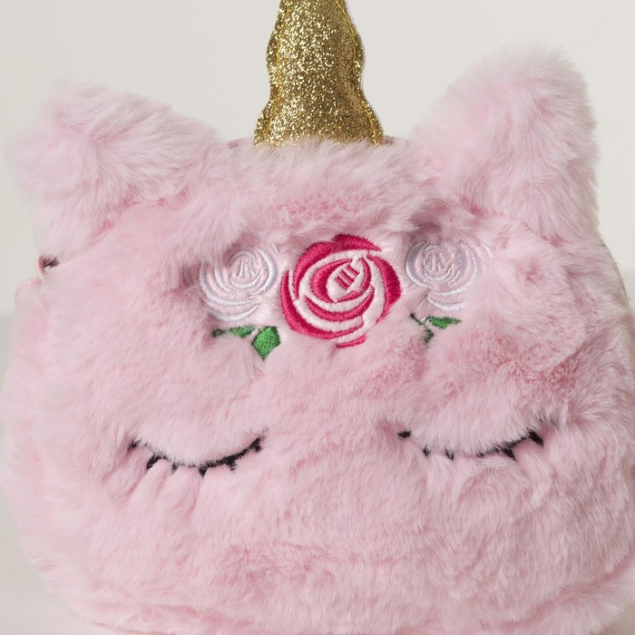 Сумка детская для девочки Сумка детская для девочки "Единорог", на молнии, цвет розовый