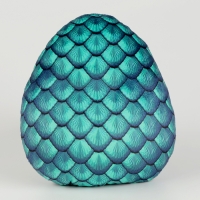 Мягкая игрушка-подушка «Яйцо-змея», зелёная, 16 см Мягкая игрушка-подушка «Яйцо-змея», зелёная, 16 см