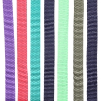 Поводок капроновый цветной Зооник, 2 м х 2 см, микс цветов Поводок капроновый цветной Зооник, 2 м х 2 см, микс цветов