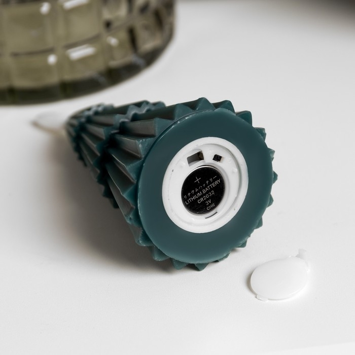 Светодиодная свеча «Ёлка зелёная» 7 × 15.5 × 7 см, воск, батарейка CR2032 (в комплекте), свечение тёплое белое Светодиодная свеча «Ёлка зелёная» 7 × 15.5 × 7 см, воск, батарейка CR2032 (в комплекте), свечение тёплое белое