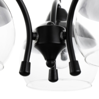 Светильник "Эйсон" 3хЕ27 40Вт черный 51х51х60 см BayerLux Светильник "Эйсон" 3хЕ27 40Вт черный 51х51х60 см BayerLux