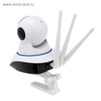 Видеокамера WiFi Luazon, CAM-06, управление со смартфона, 1.3Мп, поворот 355, microSD, белая Видеокамера WiFi Luazon, CAM-06, управление со смартфона, 1.3Мп, поворот 355, microSD, белая