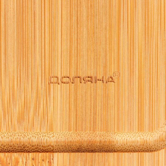 Доска разделочная Доляна «Идея», 35×25 см, бамбук Доска разделочная Доляна «Идея», 35×25 см, бамбук