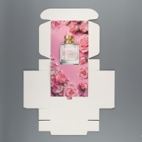 Коробка подарочная складная, упаковка, &laquo;With love&raquo;, 16.5 х 16,5 х 5 см