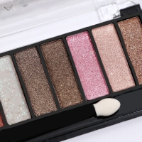 Палетка теней для век с шиммером 12 цветов Палетка теней для век с шиммером 12 цветов