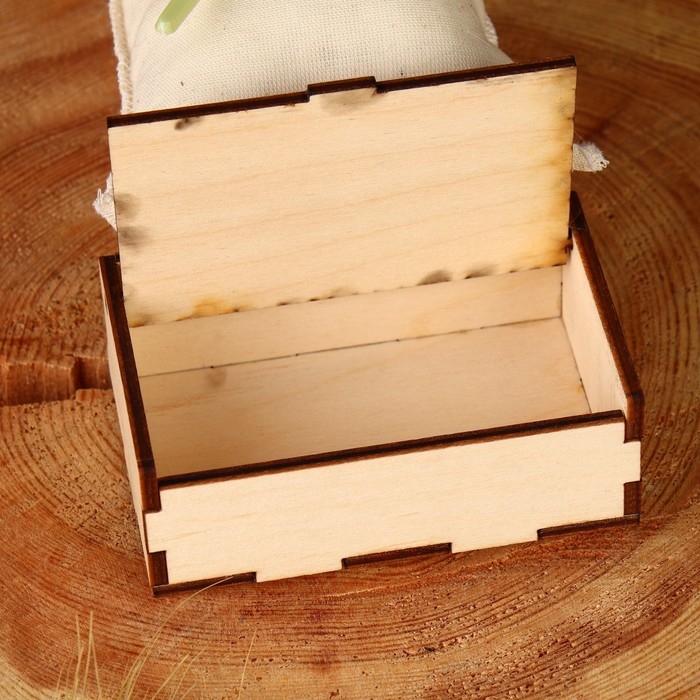 Оберег - шкатулка &laquo;Домовой с ложкой&raquo;, 25 см, микс