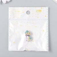 Бусина для творчества металл "Сердце с сердечками" серебро, эмаль 1.1 см Бусина для творчества металл "Сердце с сердечками" серебро, эмаль 1.1 см