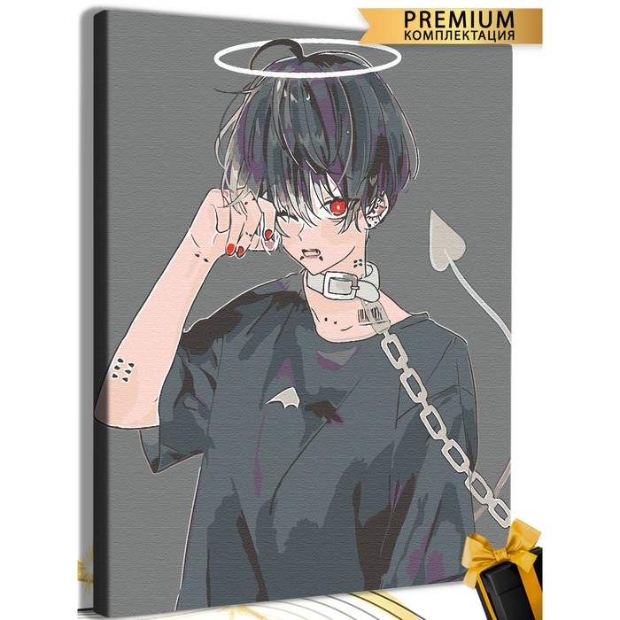 Картина по номерам «Милый парень» холст на подрамнике, 40 × 50 см Картина по номерам «Милый парень» холст на подрамнике, 40 × 50 см