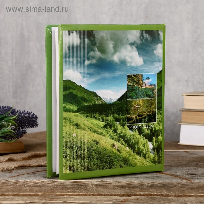 Фотоальбом Fotografia на 200 фото, 10x15 см., "Пейзаж"
