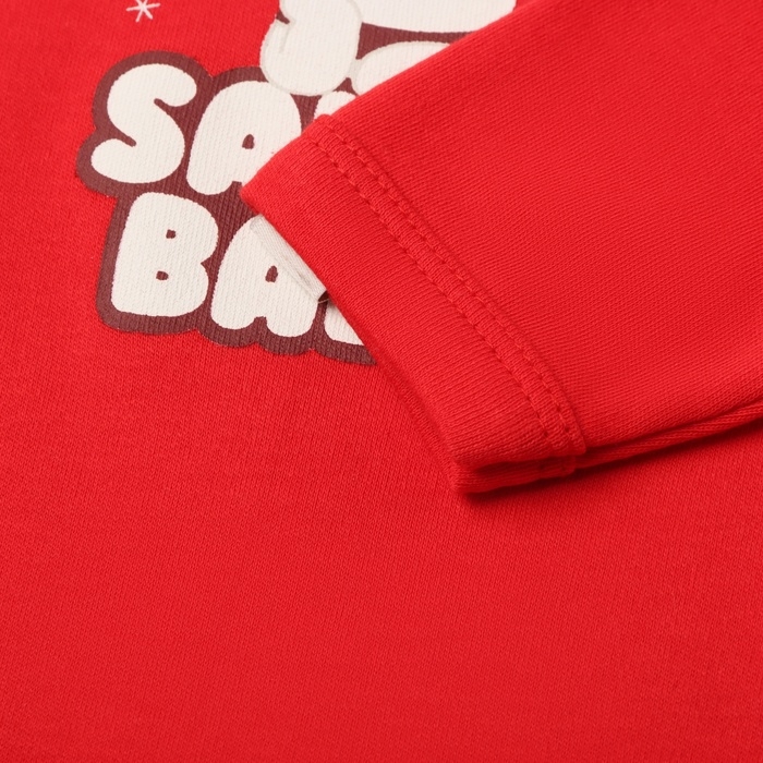 Боди с дл. рукавом Крошка Я Santa baby, рост 86-92 см