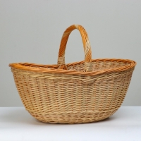 Корзина &laquo;Грибная&raquo;, 12 л, дно 19&times;29 см, верх 30&times;49 см, H=20/23/34, ива