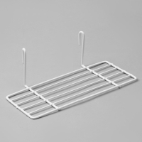 Полка на сетку, 25&times;10,5&times;8 см, цвет белый