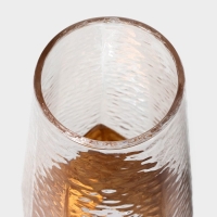 Набор бокалов для шампанского стеклянный Magistro «Дарио», 180 мл, 7×27,5 см, 6 шт, цвет золотой Набор бокалов для шампанского стеклянный Magistro «Дарио», 180 мл, 7×27,5 см, 6 шт, цвет золотой