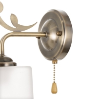 Бра 2186/1 E27 40Вт бронза 22х11х20 см