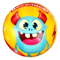 Мяч детский мягкий &laquo;Монстрики&raquo; 10 см , в шоубоксе