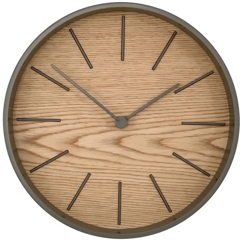 Часы настенные Paco, дуб