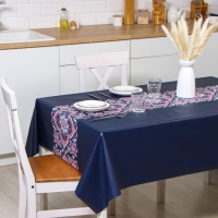 Клеёнка на стол, на тканевой основе, рулон 20 метров, ширина 137 см Клеёнка на стол, на тканевой основе, рулон 20 метров, ширина 137 см