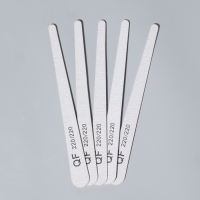 Пилка-наждак, набор 20 шт, деревянная основа, абразивность 220/220, 18 см, цвет серый Пилка-наждак, набор 20 шт, деревянная основа, абразивность 220/220, 18 см, цвет серый