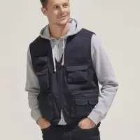 Жилет фотографа Wild 200 темно-синий, размер XL