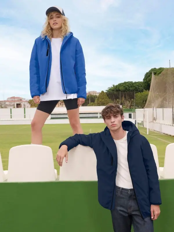 Куртка софтшелл с капюшоном женская Falcon Women, синяя, размер S