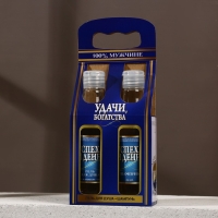 Подарочный набор косметики &laquo;Удачи, богатства!&raquo;, гель для душа и шампунь для волос во флаконах водки, 2 х 250 мл, Новый Год