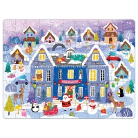 Набор &laquo;Школа Деда Мороза&raquo;, пазл + книга