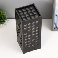 Ночник "Матрица" LED от батареек 3хААА USB черный 10х10х23см RISALUX Ночник "Матрица" LED от батареек 3хААА USB черный 10х10х23см RISALUX