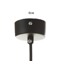 Светильник подвесной "Кларнета" GU10 35Вт черный хром 7х7х25,5-125,5см Светильник подвесной "Кларнета" GU10 35Вт черный хром 7х7х25,5-125,5см