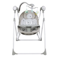 Электронные качели MISTY, серый, с адаптером, п/у, 12 мел., 5 скоростей Электронные качели MISTY, серый, с адаптером, п/у, 12 мел., 5 скоростей