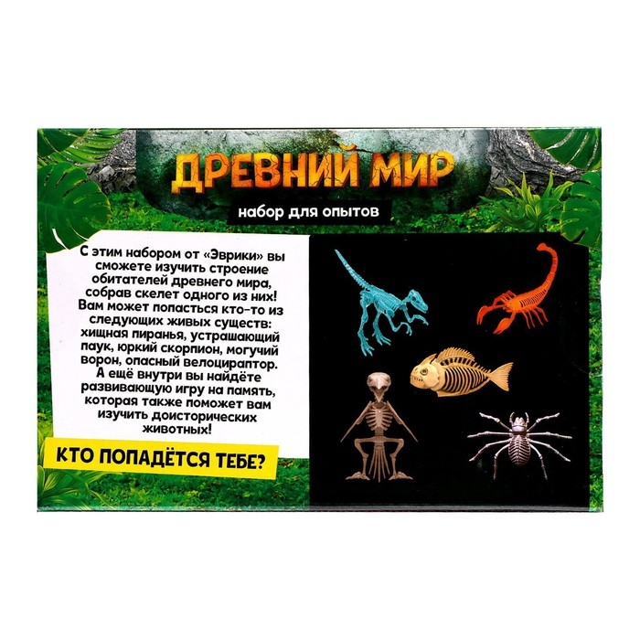 Набор для опытов &laquo;Древний мир&raquo;