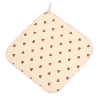 Муслиновый набор «Подарочный набор: Сердечки», 3 шт. Муслиновый набор «Подарочный набор: Сердечки», 3 шт.