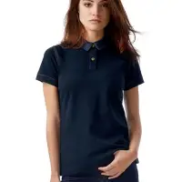 Рубашка поло женская DNM Forward серый меланж, размер L