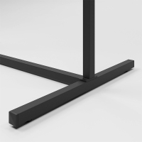 Вешало напольное с выносом 110×50×150 см, цвет чёрный Вешало напольное с выносом 110×50×150 см, цвет чёрный